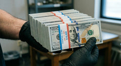 100$ Brick (400-500 notes)