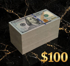 100$ Brick (400-500 notes)