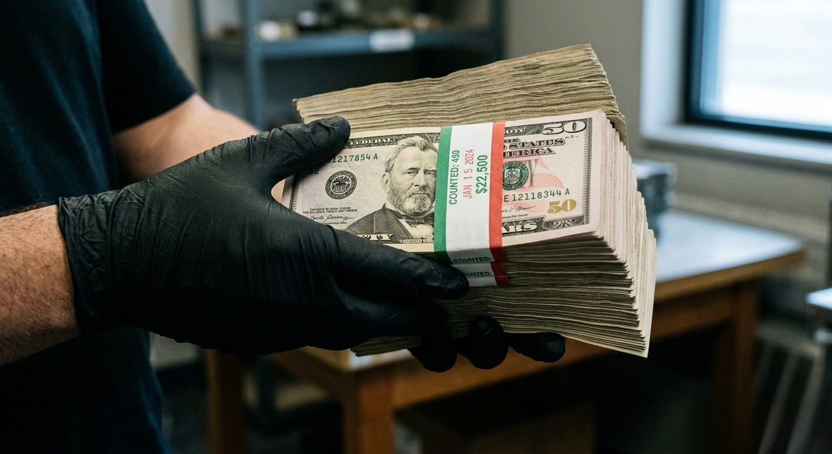 50$ Brick (400-500 notes)