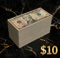 10$ Brick (400-500 notes)
