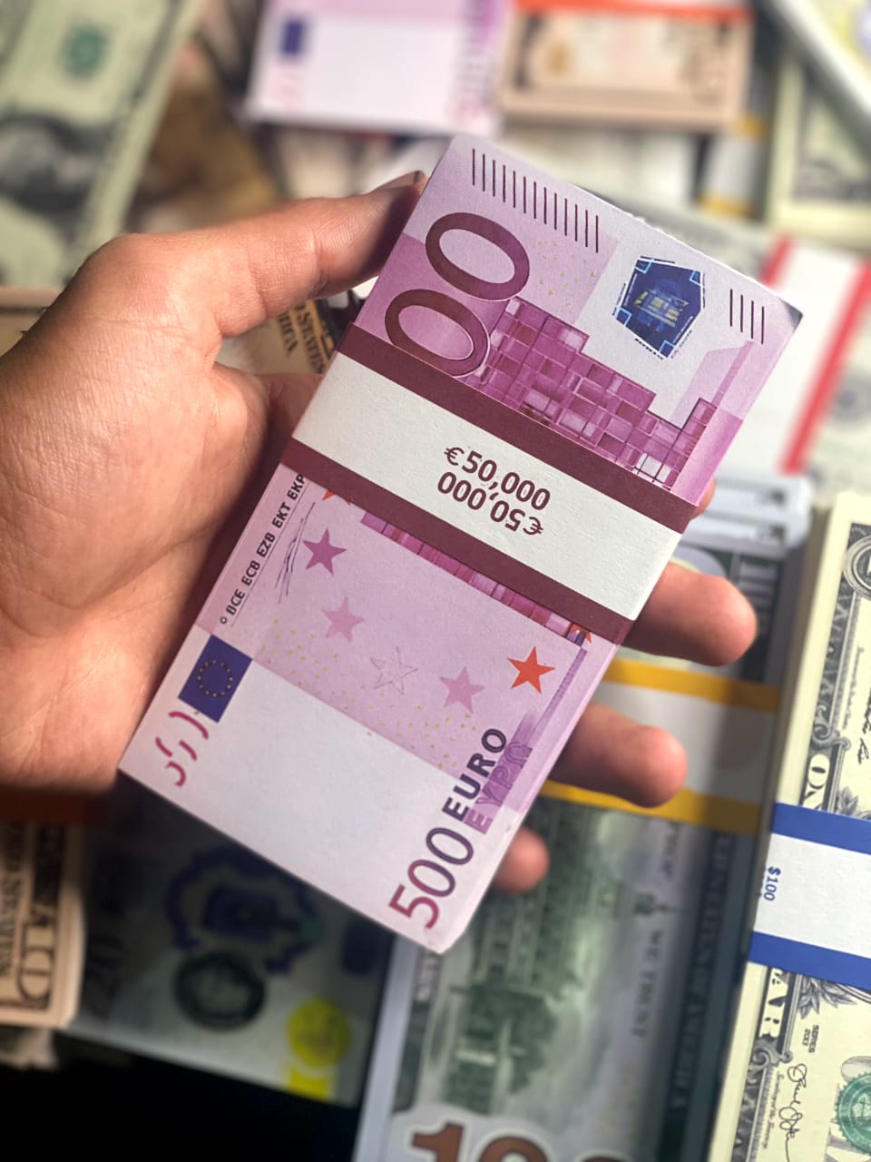 500£ euro prop stack